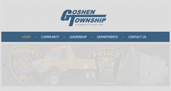 Desktop Screenshot of goshen-oh.gov